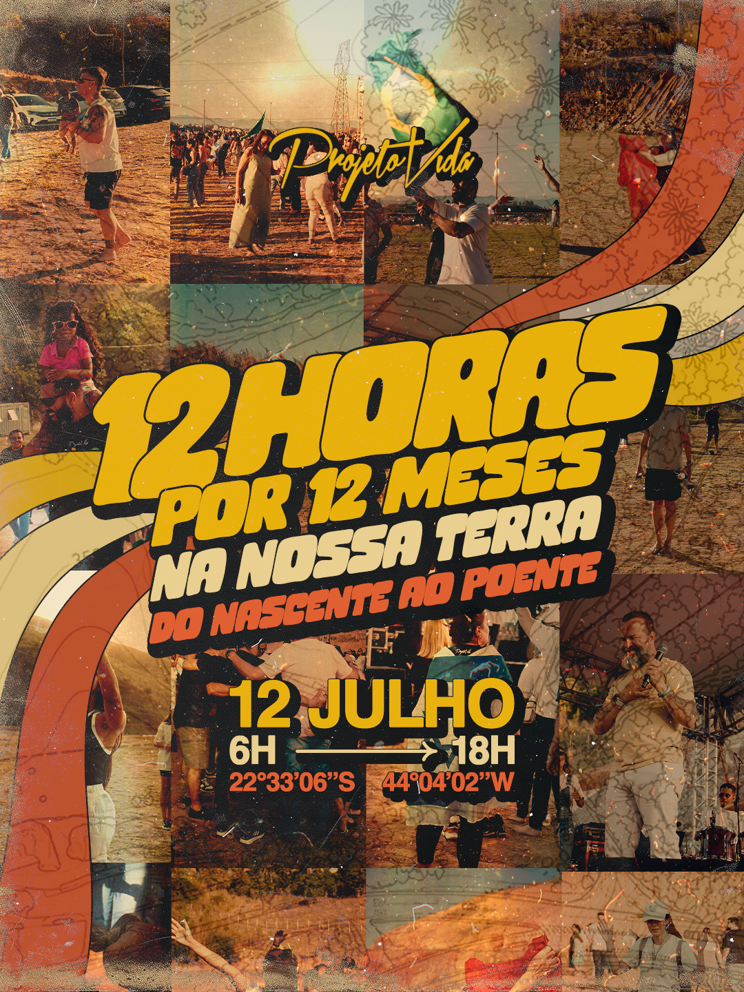 12 Horas por 12 Meses — Na Nossa Terra — Do Nascente ao Poente — 12 Julho 2026, das 06h às 18h